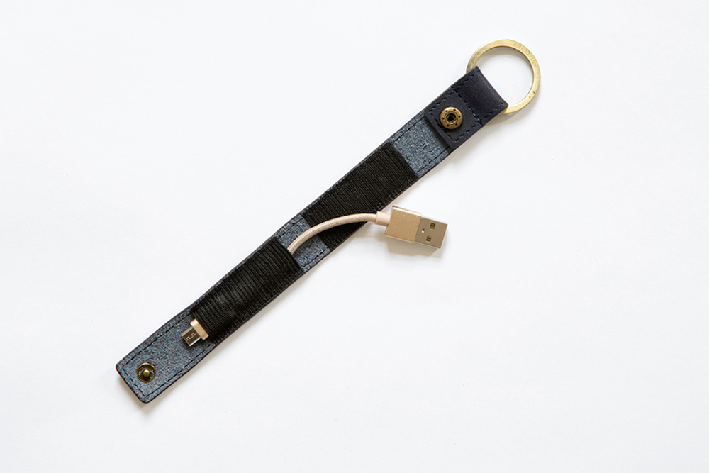 Брелок с usb wloop синий