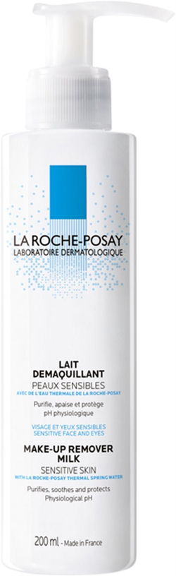 La Roche-Posay Physiologique - физиологическое очищающее молочко для очень чувствительной кожи. /   200  ml  / GTIN 3337872410314
