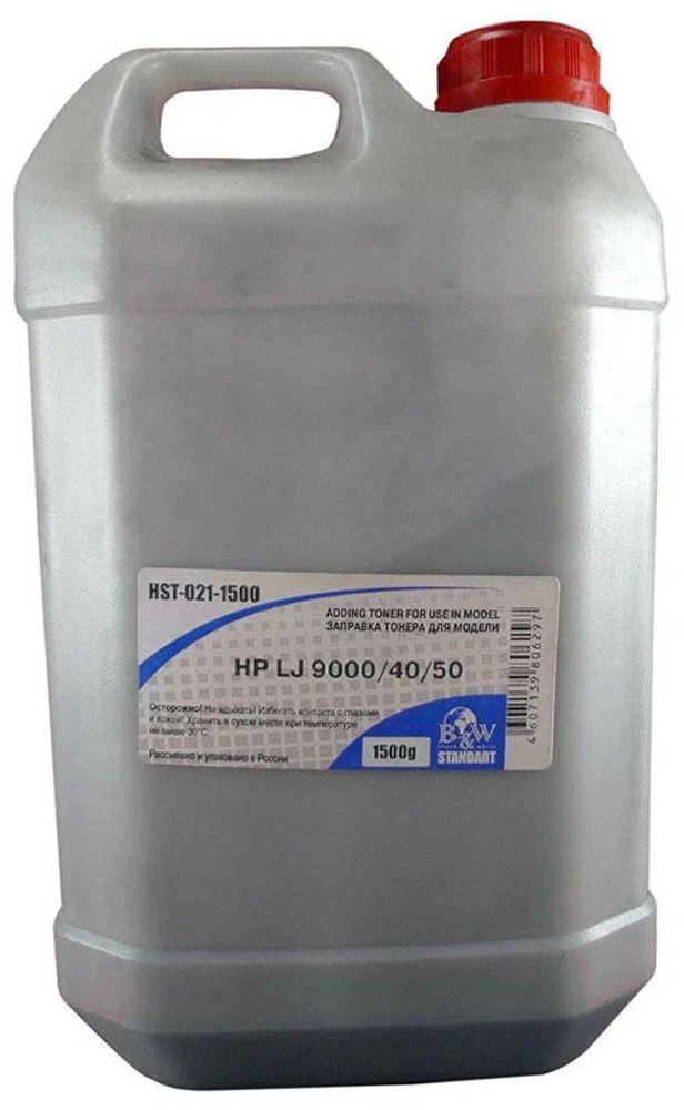 Тонер для картриджей HP C8543X,CF325X (1500г) Black&amp;White Standart Россия