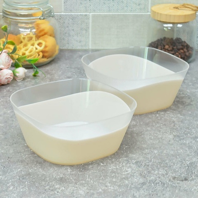 Набор салатников 2шт 1л "Семейный уют", платина