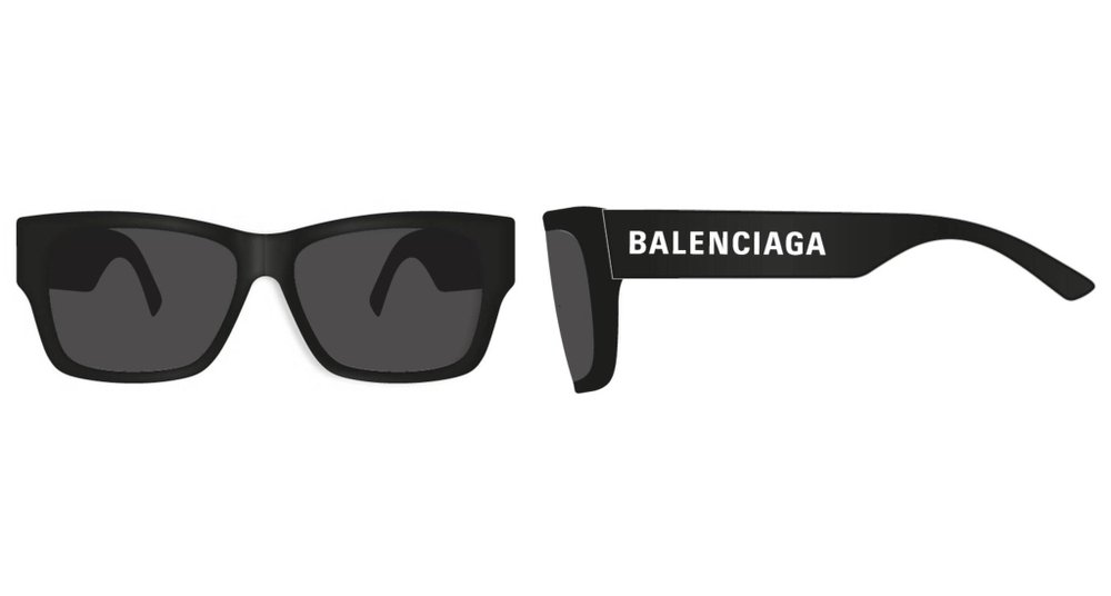 Солнцезащитные очки Balenciaga - черный(BB0262SA)