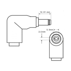 Блок питания для ноутбука HP 19V, 3.16A, 60W (5.5*2.5)