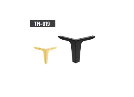 Опора металлическая ТМ-019 (H17) чёрная