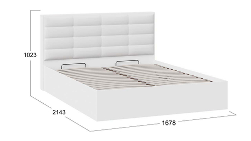 Кровать с ПМ «Агата» Тип 1 (с подъемным механизмом) с заглушиной