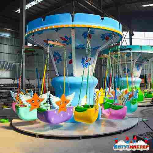 Аттракцион цепочная карусель «Звёздный хоровод», 12 мест, 5×5×3,5 м