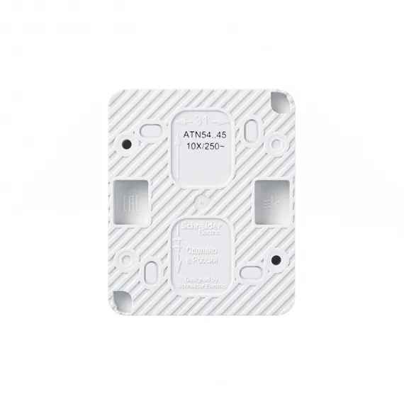 Розетка 1-м ОП AtlasDesign PROFI 16А IP54 250В заземл. защ. шторки бел. SE ATN540145