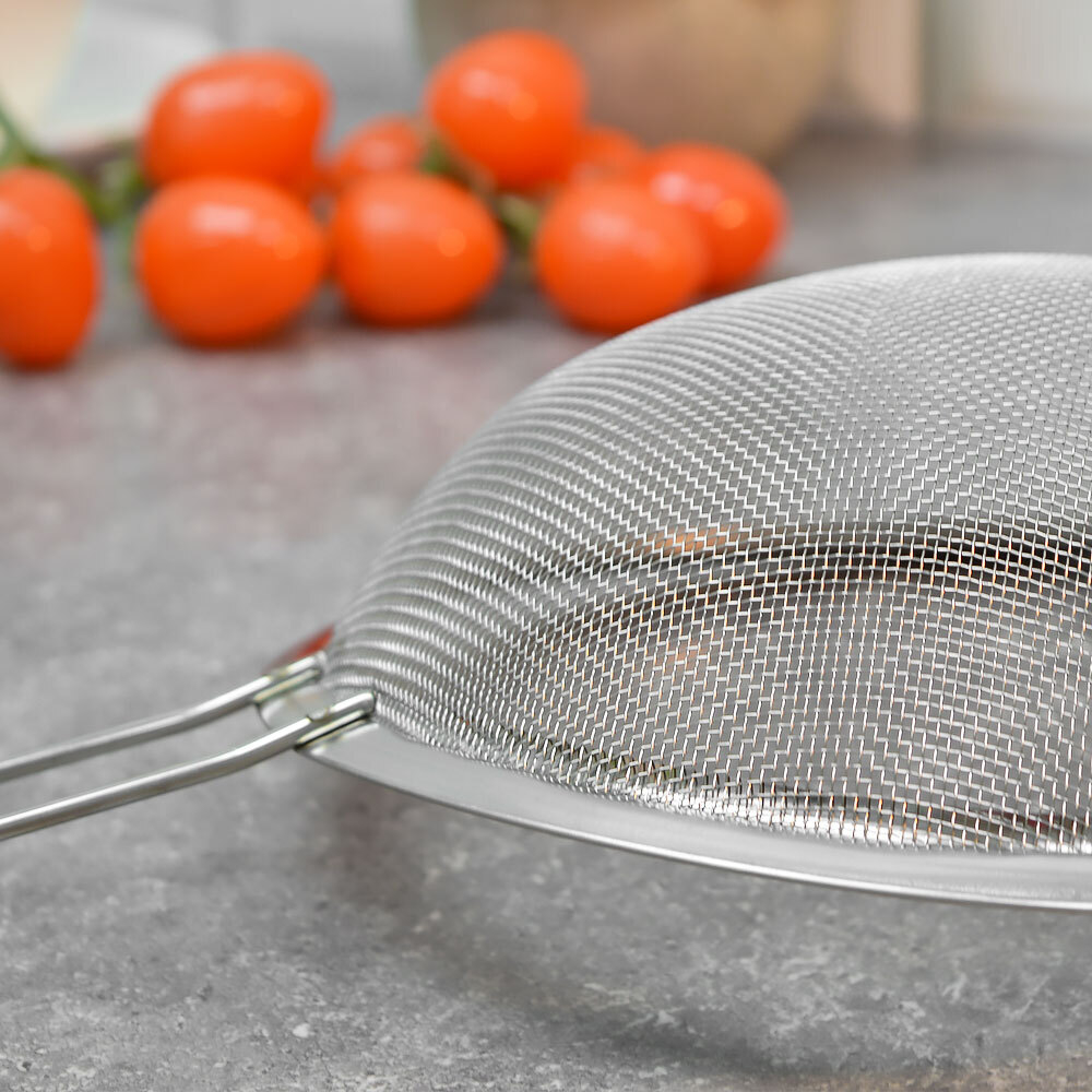 Сито 200мм нерж с металлической ручкой