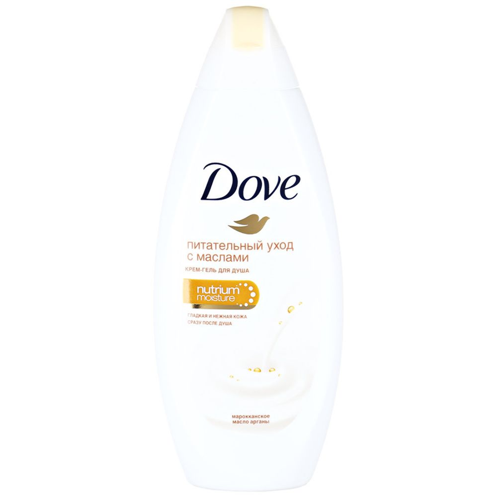 Dove Крем-гель для душа Драгоценные масла, 250 мл