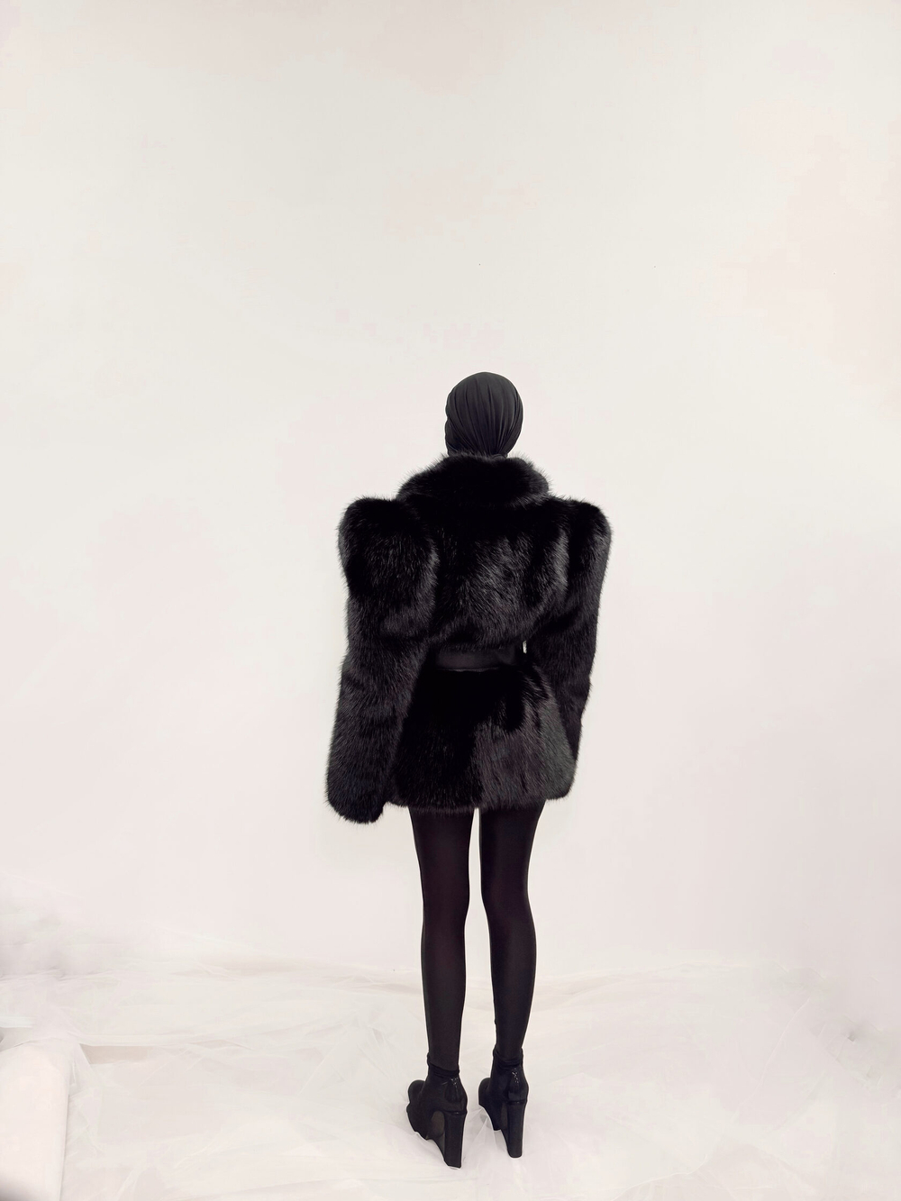 Шуба Kruella, Черный