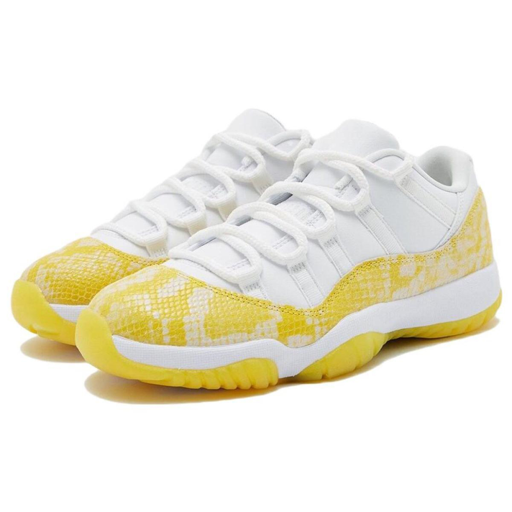 Кроссовки Jordan Air Jordan 11 Low "Yellow Snakeskin", AH7860-107