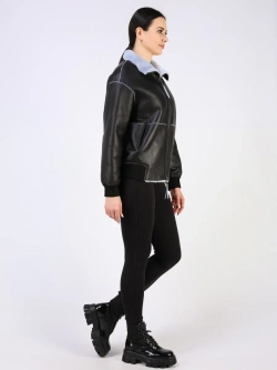 Дубленка зимняя двухсторонняя шуба укороченная