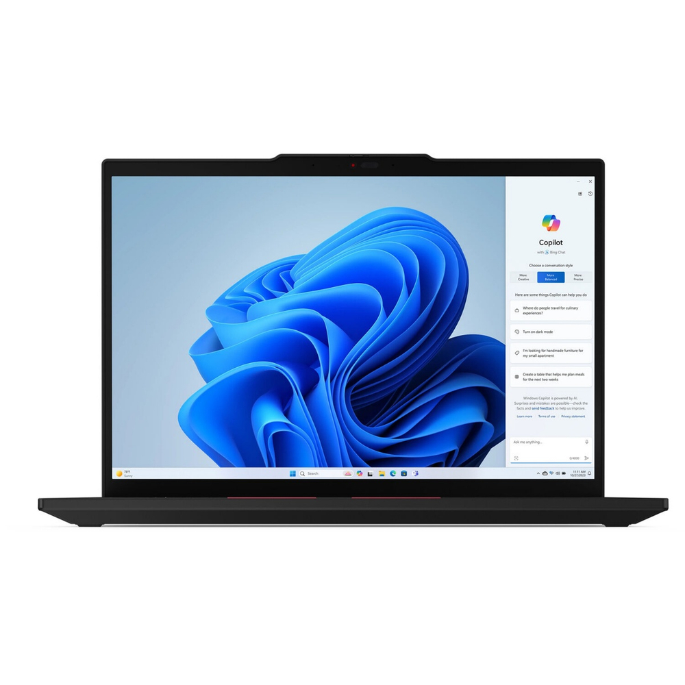 Ноутбук ThinkPad T14 Gen 5 14" WUXGA (1920x1200), Ultra 7 155U, 16GB, 512GB SSD, Intel Graphics, noOS