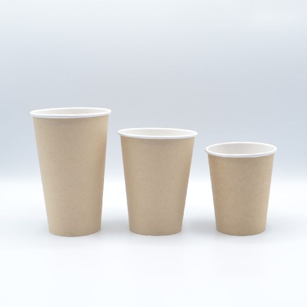 Стакан бум 450мл КРАФТ (50шт/800) d=90