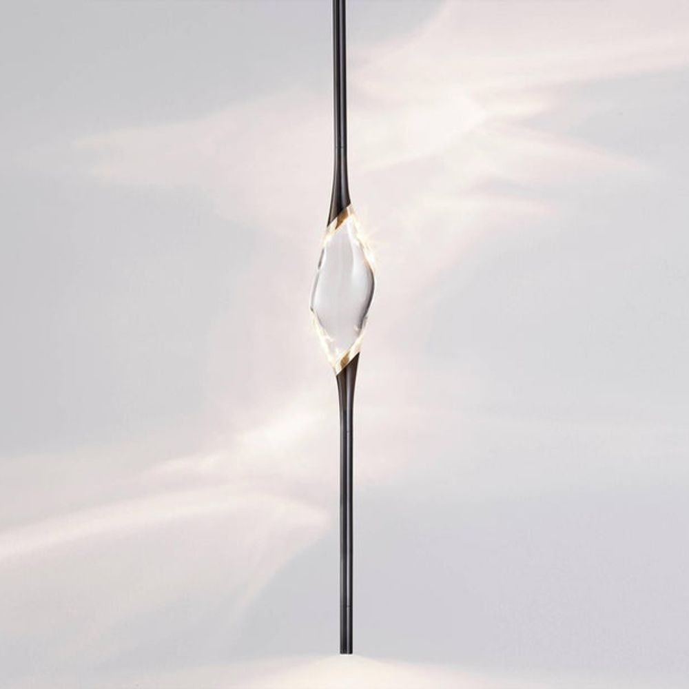 Подвесной светильник Pezzo 1 pearl black