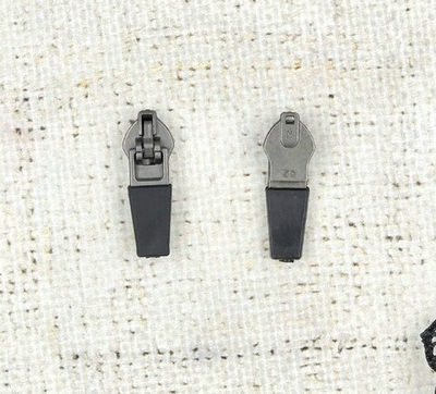 Бегунок спираль для водонепроницаемой молнии, п/а Т5, чёрный