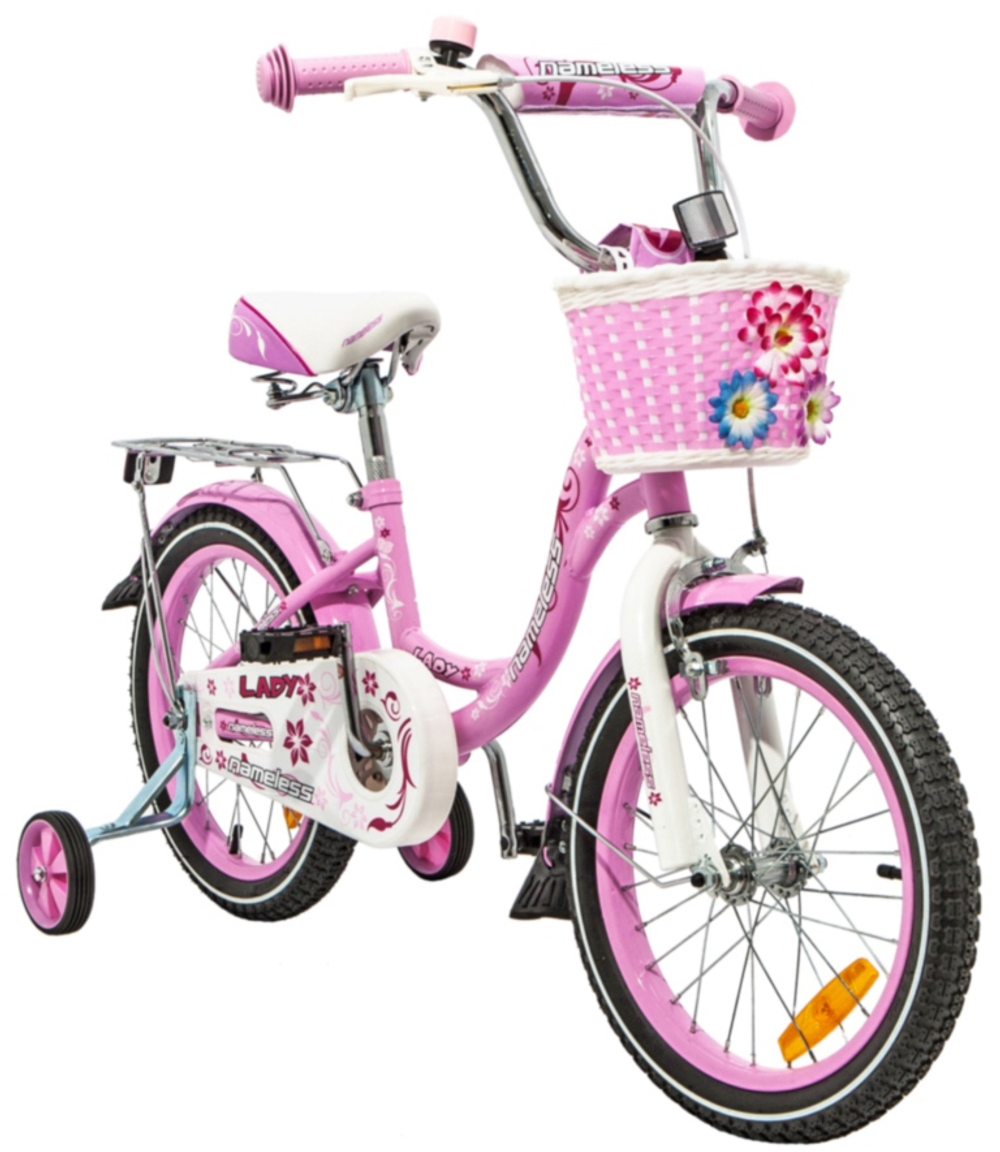 Велосипед 14&quot; Nameless LADY, розовый