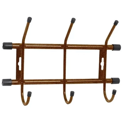 Вешалка настенная 3 крючка, 284, Медный Антик, ВН3