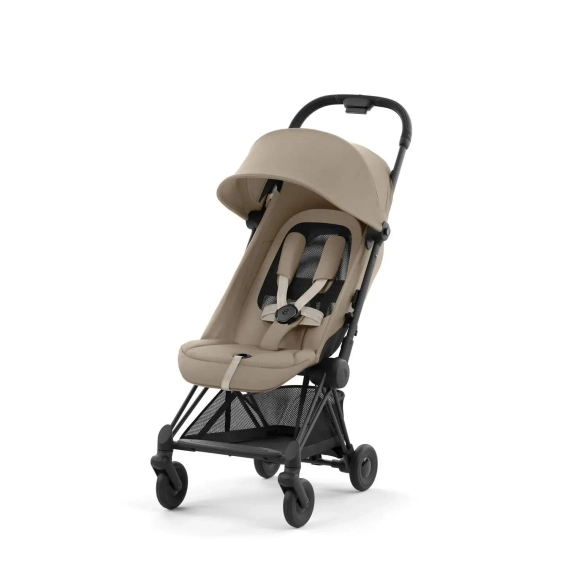 Прогулочная коляска Cybex Coya Cozy Beige Matt Black