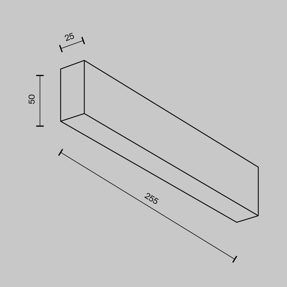 Светильник потолочный светодиодный Maytoni Basis C068CL-20W3-6K-B