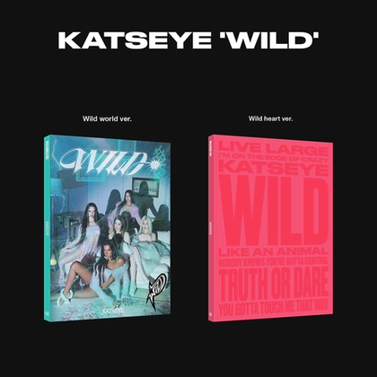 Альбом KATSEYE - WILD (предзаказ от WEVERSE SHOP)