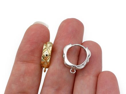 Швензы-Кольца с петелькой 15мм