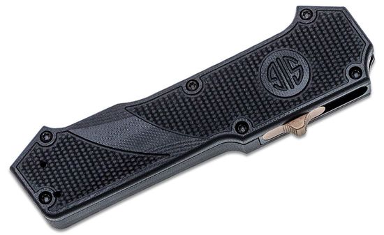 Складной нож Hogue "SIG Sauer COMPOUND" HG/36030 c клинком из стали CPM-S30V, рукоять G10 / алюминий