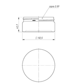 Банка 150 мл 89 мм ПЭТ №2 от производителя «Тара-Гост»