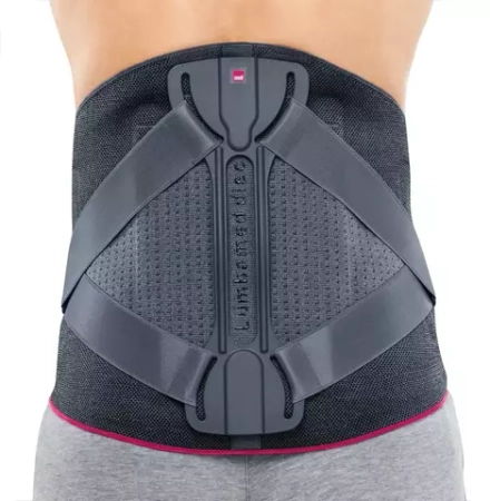667 -Бандаж-корсет поясничный наборный LUMBAMED DISC - приталенный покрой - серый