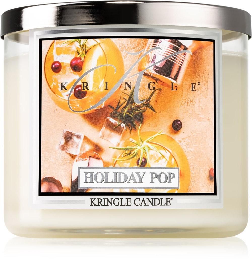 Kringle Candle Holiday Pop - ароматическая свеча /   411  g  / GTIN 846853070230