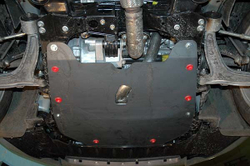 Защита картера и КПП Sheriff для Cadillac BLS 2006-2009 арт.04.1207