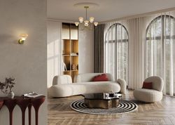 Люстра на штанге Maytoni Dynasty MOD402PL-L20BS3K