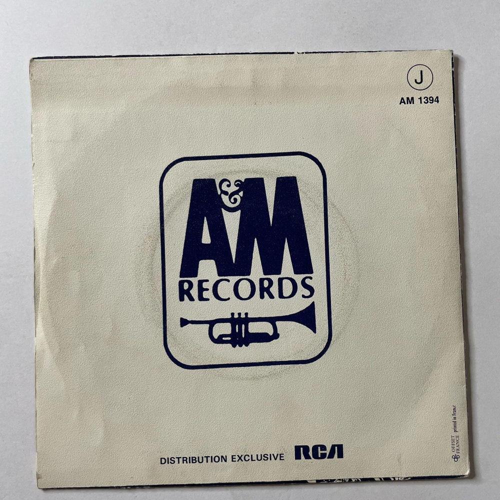 Винтажная виниловая пластинка LP Nino Tempo and April Stevens Love Story (France 1972) 7 дюймов, 45 RPM, Single