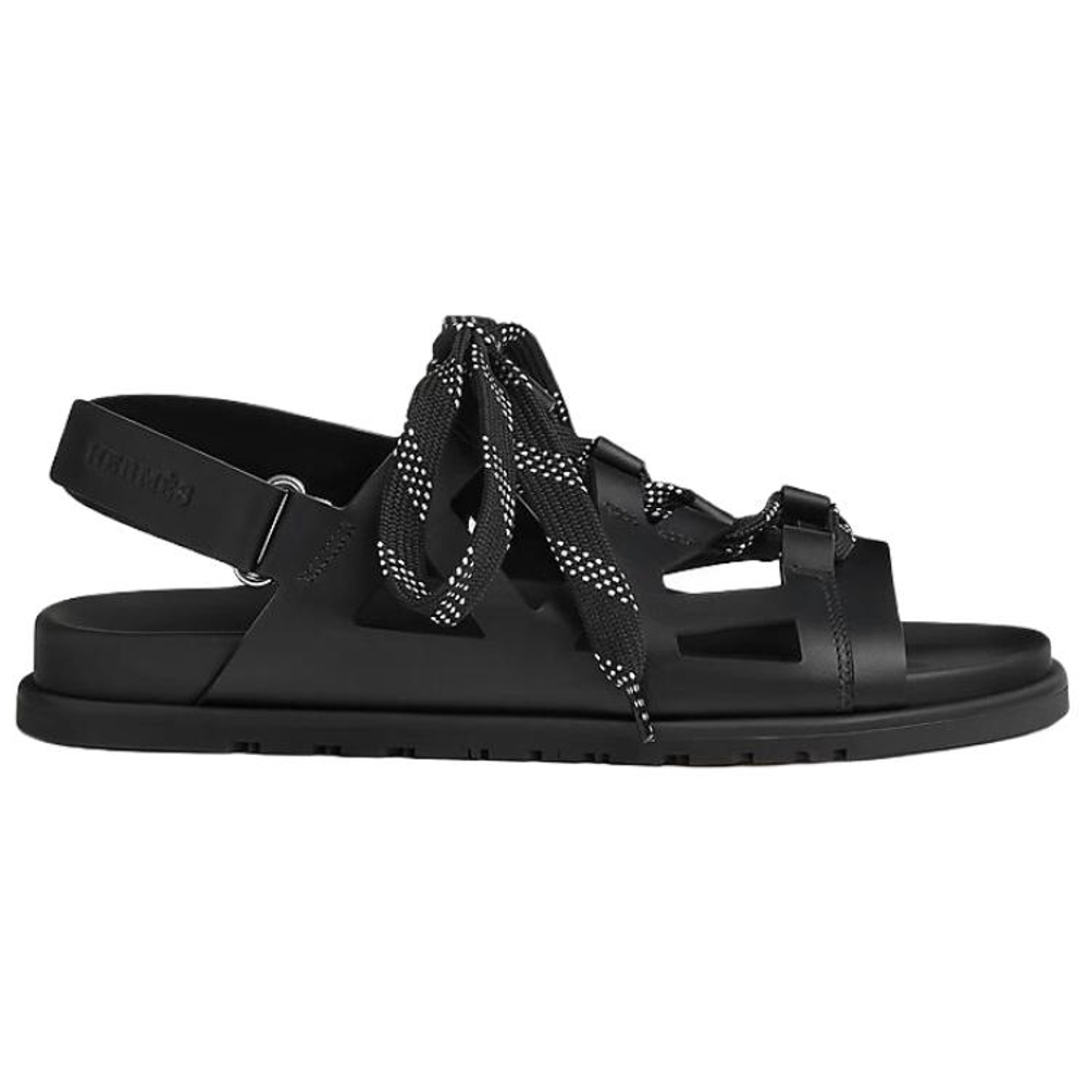 HERMES One Strap Sandals Men"s