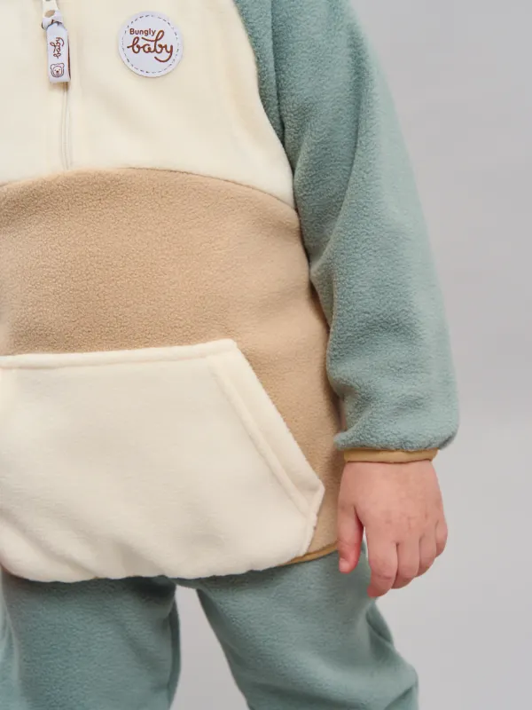 Костюм флисовый Колор блок 