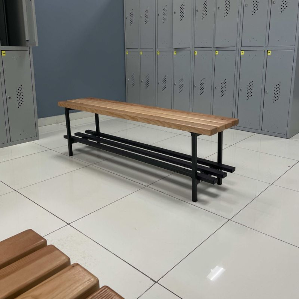 Скамья для раздевалок без спинки
