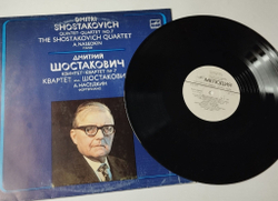 Винтажная виниловая пластинка LP Квартет имени Шостаковича, Алексей Наседкин Квинтет Квартет Quintet Quartet No. 7 (СССР 1982)