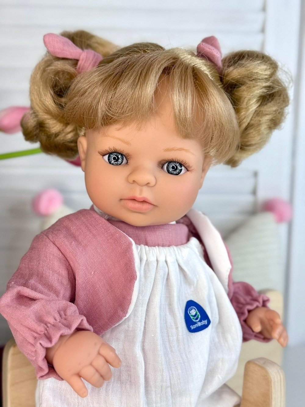 Кукла Berjuan мягконабивная 38см Sani Baby (3041)