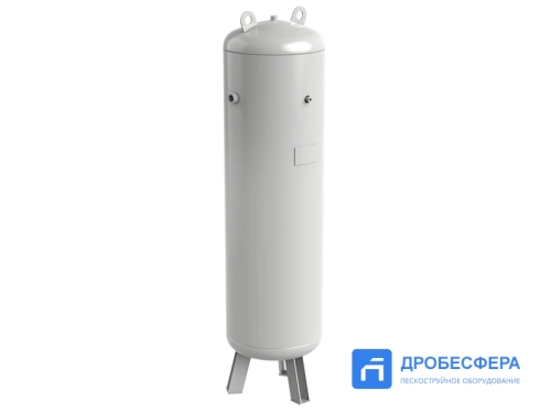 Ресивер для компрессора РВ 100/10 вертикальный оцинкованный