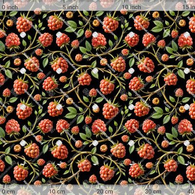 Лесные ягоды by RamArt 714 DPI