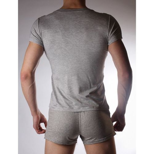 Мужская футболка серая из микромодала GMW Sport Tee Grey