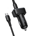 Автомобильное зарядное устройство для Type-C Hoco Z63A PD30W+QC3.0 (black)