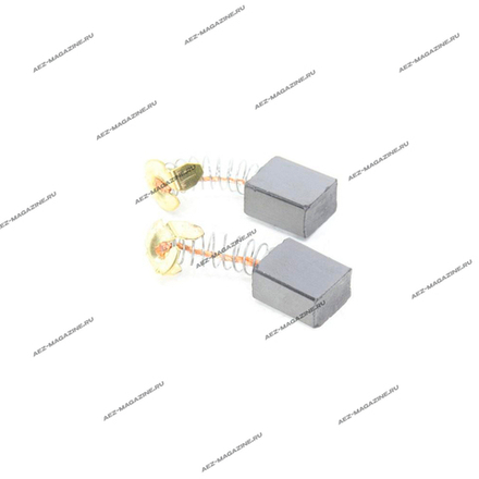 Электроугольная щетка 7х13х16 Пружина пятак-уши подходит для Калибр МШУ 230/2100