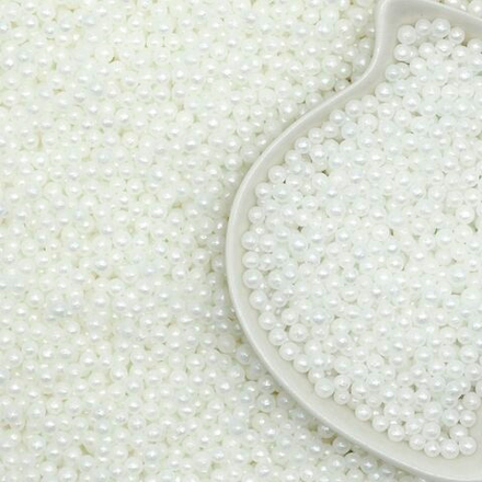 Посыпка кондитерская «Шарики 2 мм» (белый, 500 гр)