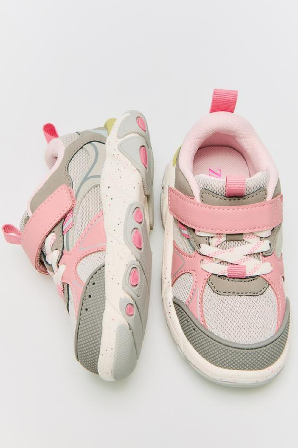 ZARA РАЗНОЦВЕТНЫЕ КЕДЫ, СЕРЫЙ