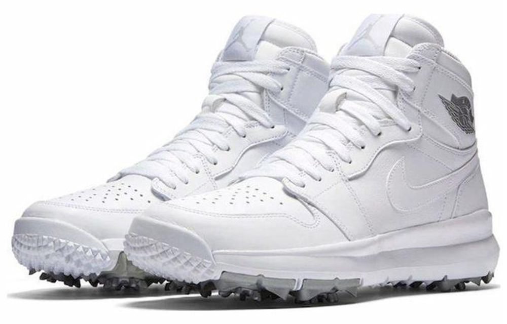Кроссовки Jordan Air Jordan 1 Retro Golf Cleat White Metallic