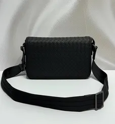 Сумка через плечо Bottega Venetta, чёрный