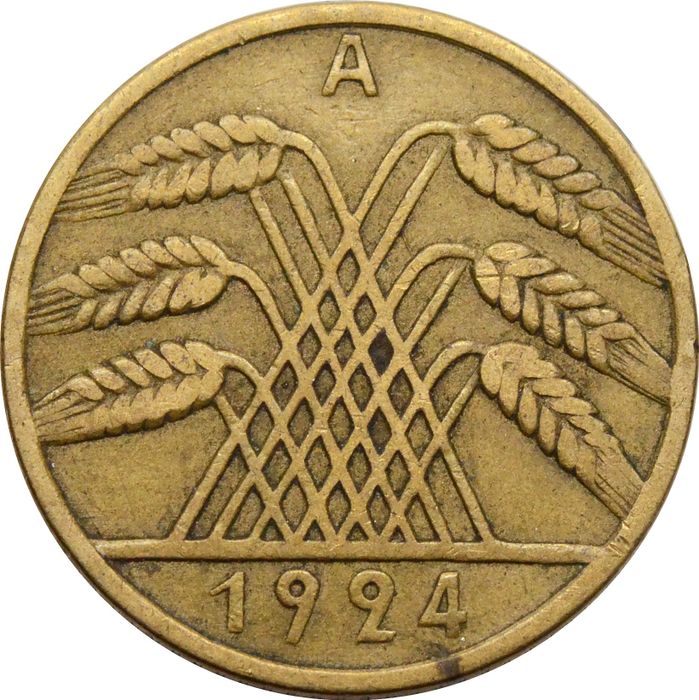 10 рейхспфеннигов 1924-1936 Германия
