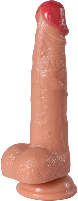 Реалистичный фаллоимитатор с функцией вибрации с дистанционным управлением