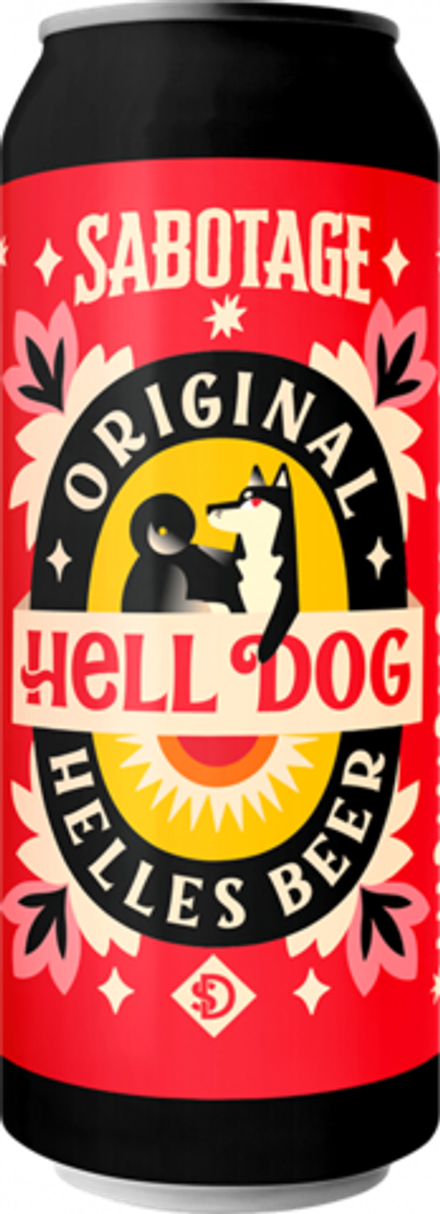 Пиво Саботаж Хэлл Дог / Sabotage Hell Dog 0.45 - банка
