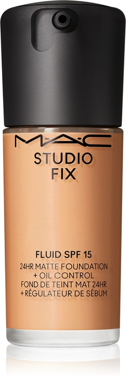 MAC Cosmetics Studio Fix Fluid SPF 15 24HR Matte Foundation + Oil Control - Матирующая тональная основа SPF 15, 30 ml